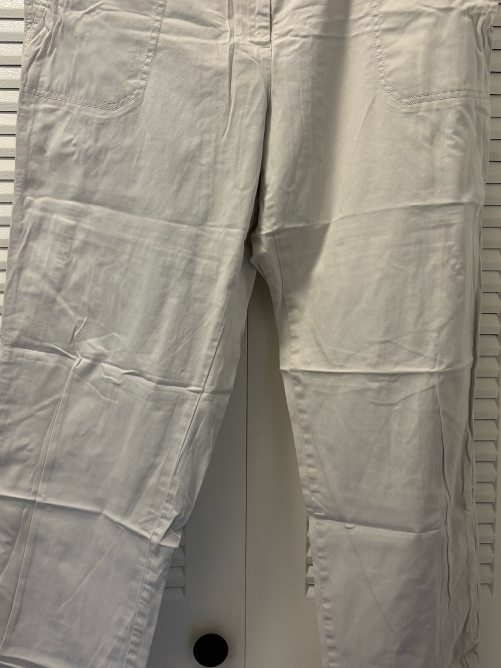 J. Jill Women's Straight Leg Pants in White